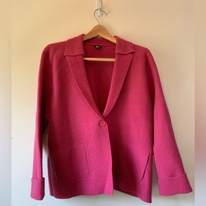 100% wool Eileen Fisher jacket